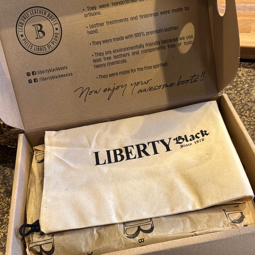 LIBERTY Black Ankle Boots & Booties